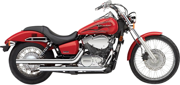 Cobra 05-07 FOR HONDA VT750DC Dragsters Exhaust (Chrome)