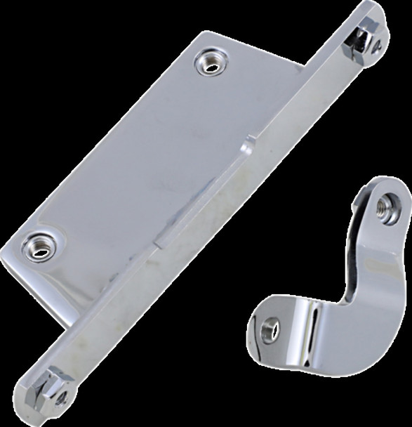 Drag Specialties DS-310255 Rear & Front Oil Tank Bracket 84-99 Softail