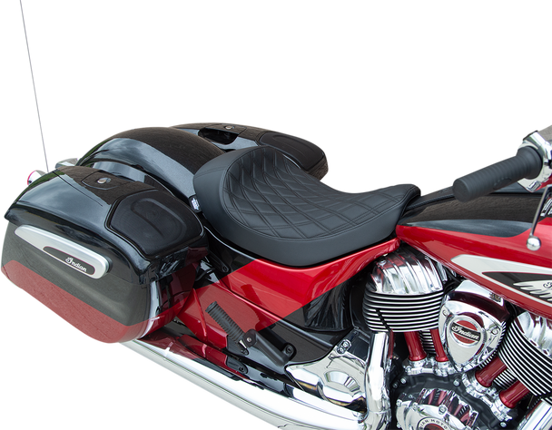 Drag Specialties Seats 0810-2267 Seat Solo Ddia Blk Chief