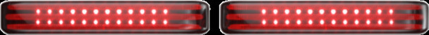 Custom Dynamics Chrome BCM Bagz Saddlebag Lights w/ Smoke Lenses for Harley