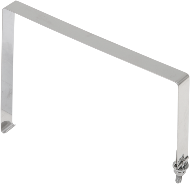 Stainless Steel Battery Hold-Down Strap Tie Bar Harley Shovelhead Touring FLH