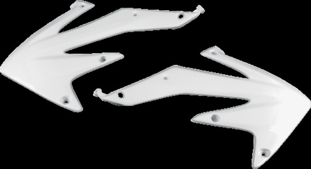UFO HO04600-041 White Radiator Shrouds for 05-07 for Honda CRF450X