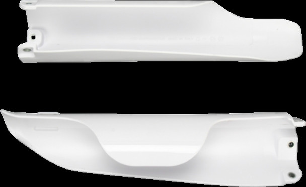 Acerbis 2113760002 lower fork cover set (White) (2113760002)
