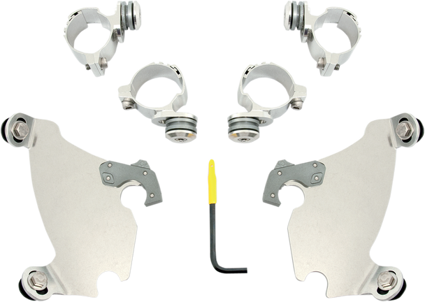 Memphis Shades MEK1981 Mount Kit Gauntlet XL C Polished