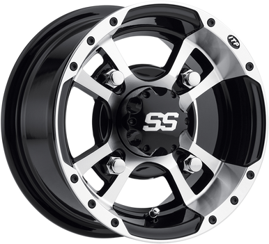 ITP SS112 Sport Wheel - 10x8 - 3+5 Offset - 4/115 - Machined - 10SS13BX