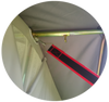 Camptech Atlantis DL - Seasonal Pitch Awning - Steel Frame - FREE Storm Straps