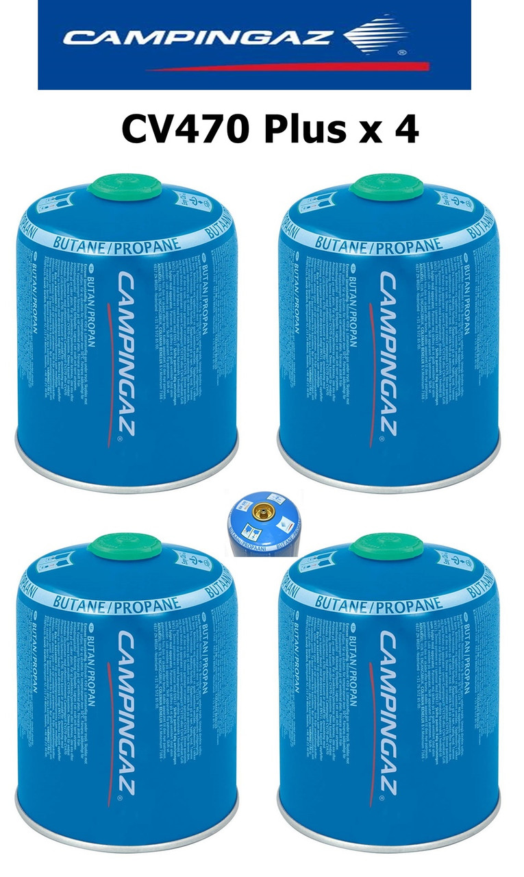 Campingaz CV 470 Plus Gas Cartridge - 4 Pack offer - OBI Camping