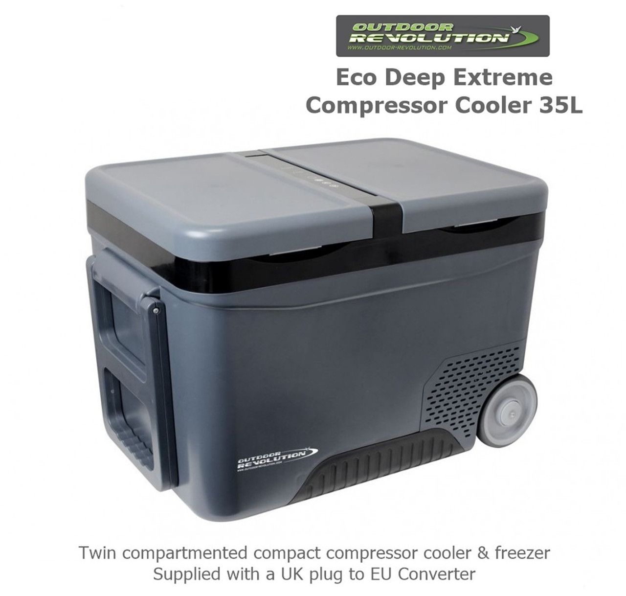 Outdoor Revolution Eco Deep Extreme Compressor Cool Box Cooler 12v/240v -  35L