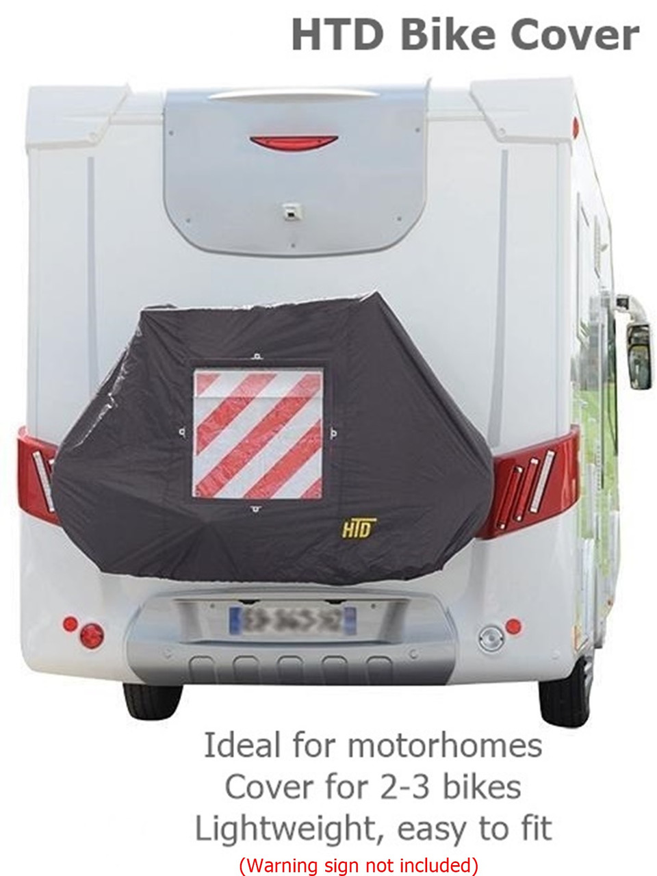 HTD Motorhome Caravan Campervan Lightweight Bike Cover - OBI Camping ...