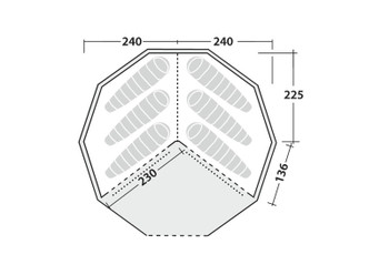 Robens Inner Tent Klondike Grande Robens Inner Tent Klondike Grande