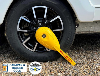 Milenco Wraith 3 Caravan Wheel Clamp/Lock - Sold Secure Gold Approved Security