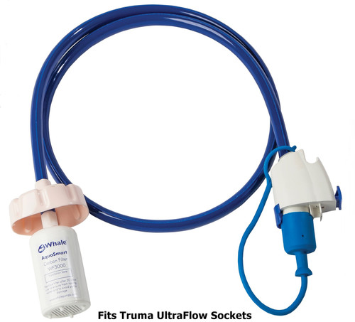 Whale Filter with Easi-Press™ Plug - Fits Truma® Ultraflow Sockets