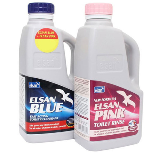  Elsan Double Blue & Rinse - Promotional Double pack 2 x 1 L 