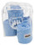 Horse Fleece Bandages Light Blue