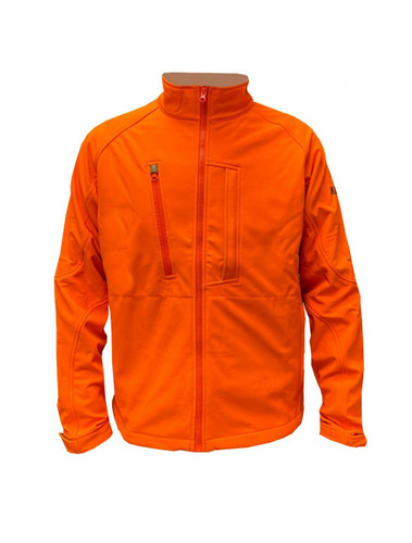 WILDFOWLER SOFT SHELL JACKET- BLAZE- FRONT