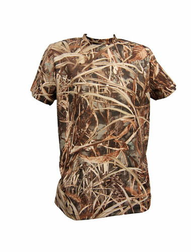 WILDFOWLER SHORT SLEEVE POLY QUICK DRY T-SHIRT-WILDGRASS- FRONT