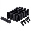 Lug Nut Kit | 32 Piece | 14x1.5 Spline | Black