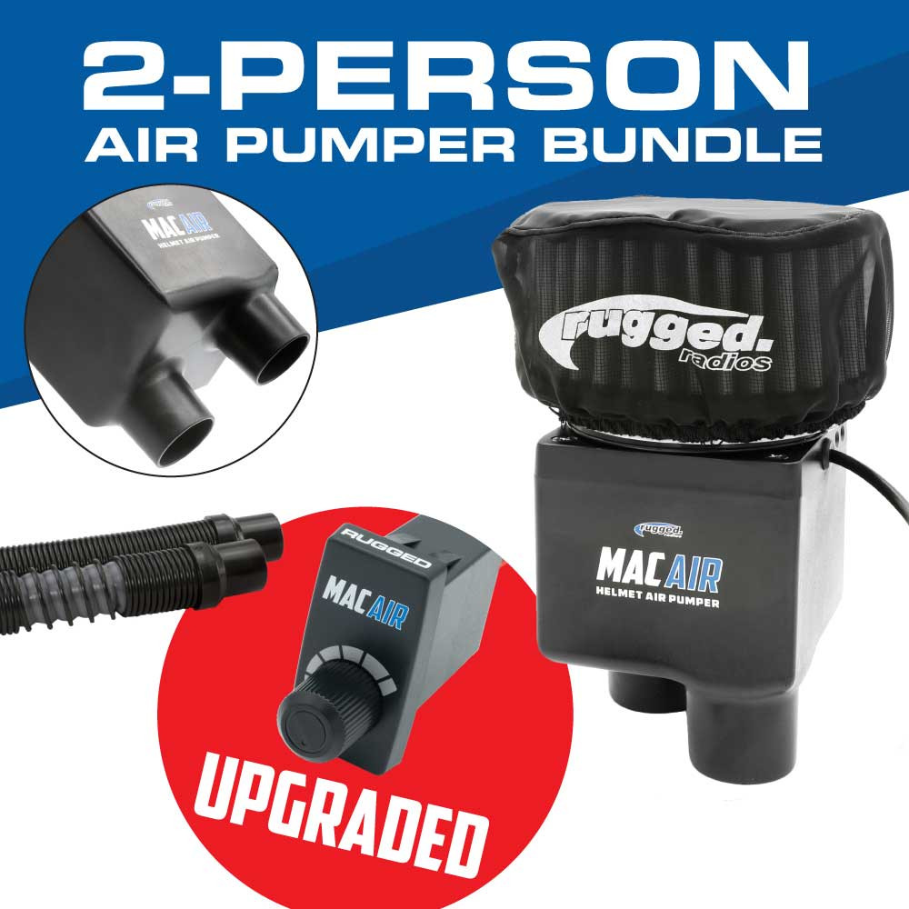Rugged Radio Fresh Air Pumper M3 Extreme Air 2-Person (MAC3