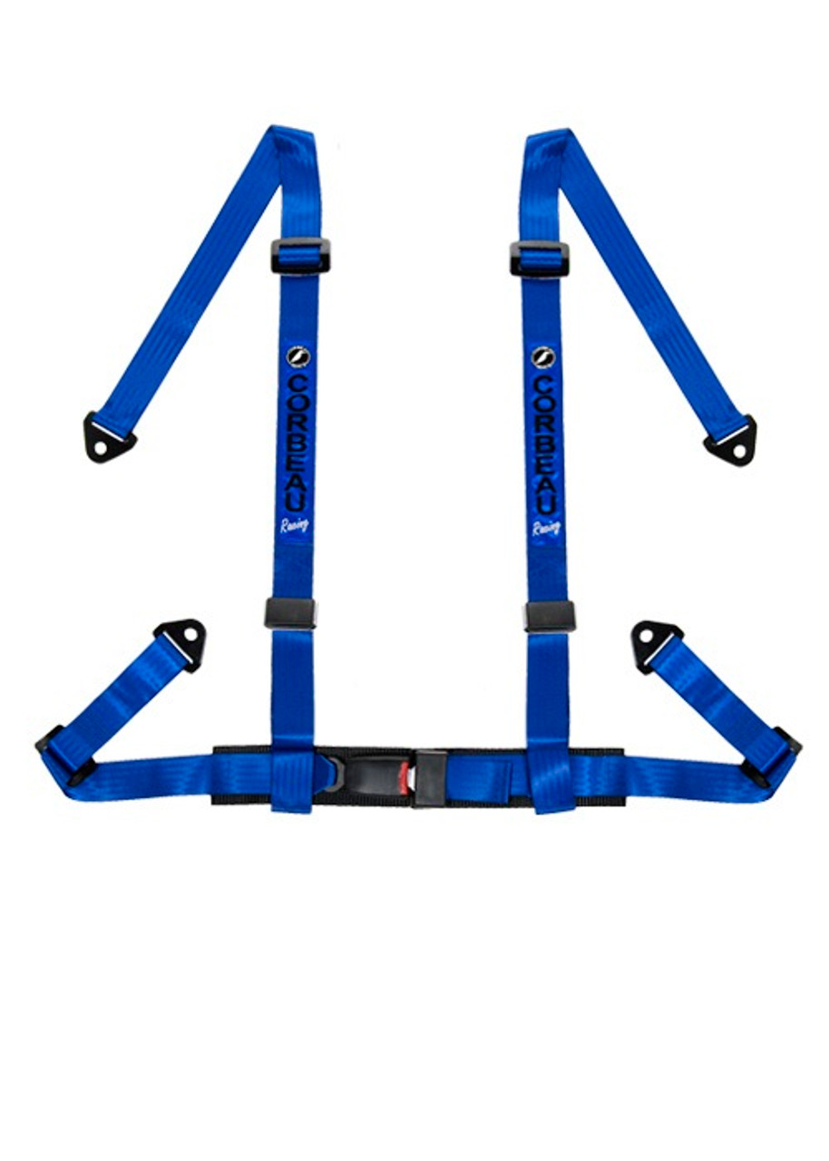 Corbeau Seats USA 44005B Corbeau 4-Point Harnesses | Summit Racing