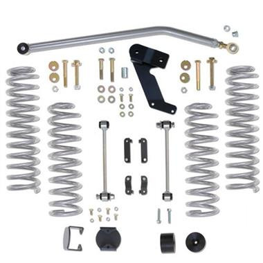 JLラングラーRubicon Express製のフロントショック延長キット Deals: Rubicon Express 3.5 Inch Suspension Lift Kit with Twin Tube