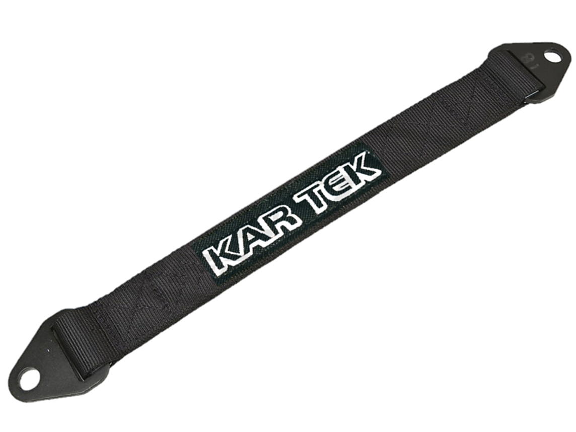 Baja Racing Supply Limit Straps - 24 Inch Pair, Quad Wrapped With 1/2" Holes