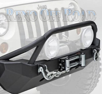 XRC Rock Crawler Winch Bumper with Grill Guard and D-ring Mounts