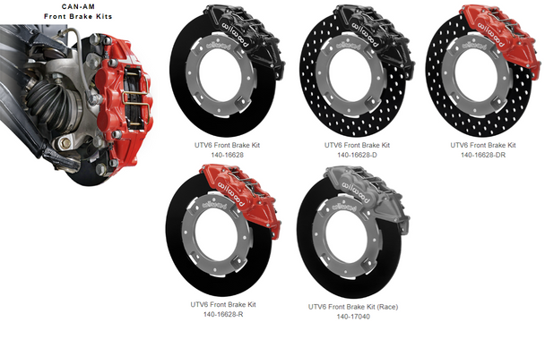 Wilwood Big Brake Kits for Can-Am UTVs