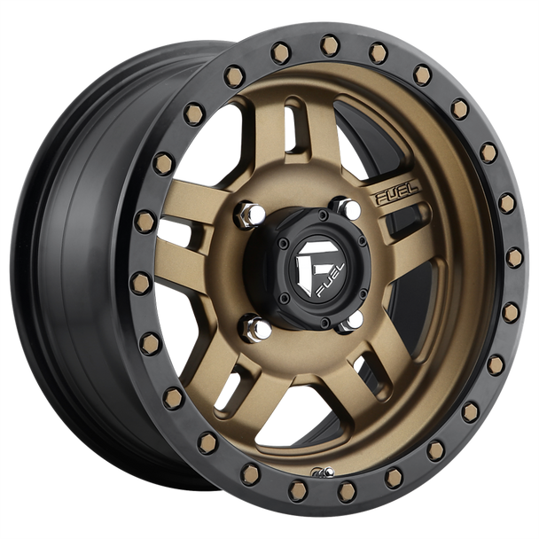 Fuel Off-Road | UTV Wheels | Anza D583 | Bronze w. Black Ring at Reno Off-Road