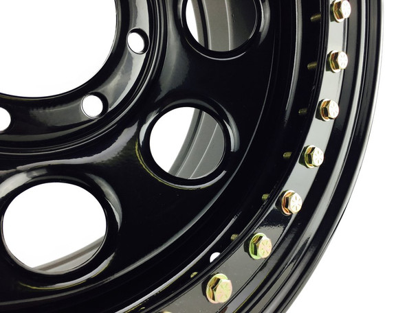 Battle Born Wheels | Gatekeeper | Beadlock | 15x8 | Black 