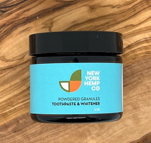 Toothpaste & Whitener Powdered Granule

Activated Bio Charcoal for whitening

Certified Organic Oils, Arrow Root, Dried Strawberries, Bicarbonate Soda, Activated Charcoal, Mint Essential Oils

2 oz