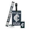 Carlton Stationery & Bag Tag Set by Licensing Essentials.