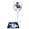 Carlton Wine Glass and Coaster set by Licensing Essentials.