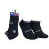 A pair of Carlton Sport Ankle Socks by LSAA with reinforced heel.