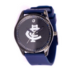 The limited edition Uncle Jack Carlton Watch with navy band, shown on wrist.