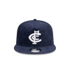 Front view of the Carlton New Era Team Cord Golfer cap.
