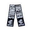 Carlton 'Stronger Together' Merino Wool Scarf by NAR, 2023 finals merchandise. Carlton 'Stronger Together' Merino Wool Scarf by NAR, 2023 finals merchandise.