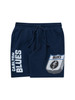 Front view of the Mitchell & Ness Carlton Adults Step Up Shorts.