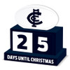 Official Carlton Christmas Countdown Blocks by Licensing Essentials.