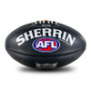 Side 3 of the official Carlton Club Leather Football by Sherrin (Size 5).