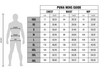 PUMA Men's Size Guide graphic.