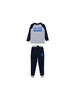 Full set of the W24 Carlton Youth Raglan Sleeve PJ Set by NAR.