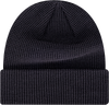 Side view of the Carlton New Era Waffle Knit beanie.