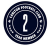Official Carlton Member 2 Year Consecutive Pin by TPF.