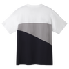 Angled back view of the 2025 PUMA Mens White 90s Tee. Angled back view of the 2025 PUMA Mens White 90s Tee.