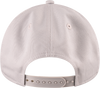 Back view of the 2025 New Era 9Forty Grey & White cap.