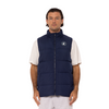 Front view of the 2025 Carlton Adults Down Vest by NAR.