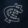 Close-up detail of the Carlton Adult Blueout Tee. Close-up detail of the Carlton Adult Blueout Tee.