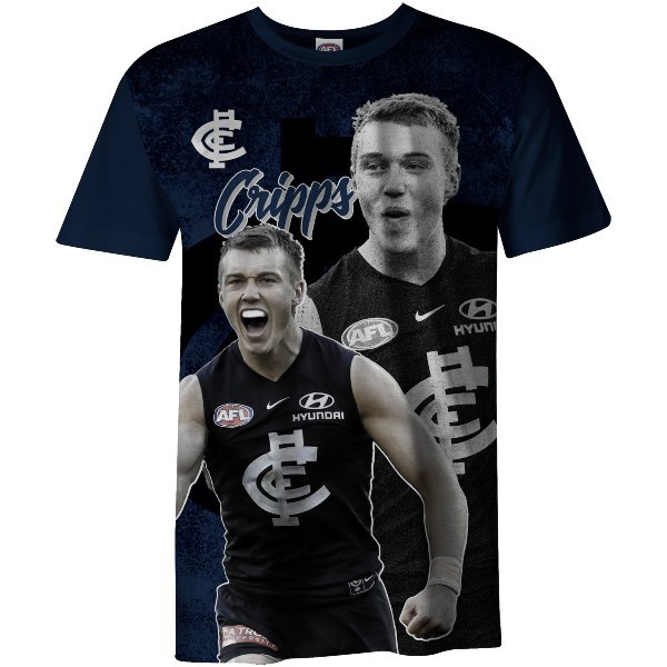 Carlton Patrick Cripps Mens Player 2020 Tee The Carlton Shop