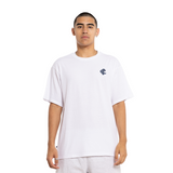 Back view of the Carlton Basic White Tee.