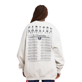 Back view of the Carlton 16 Premiers Crew sweatshirt.